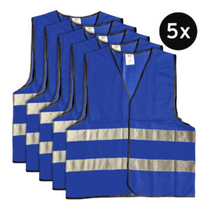 Mexxo Veiligheidshesjes blauw 5x
