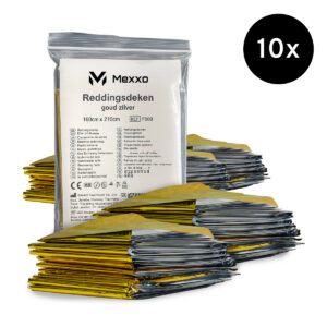 Mexxo Reddingsdeken 10 stuks
