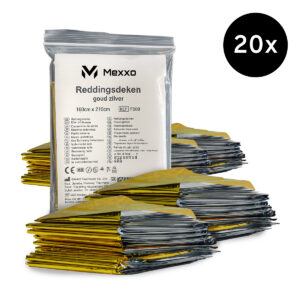 Mexxo Reddingsdeken 20 stuks