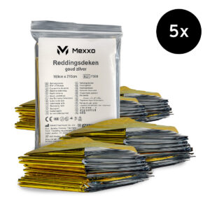 Mexxo Reddingsdeken 5 stuks