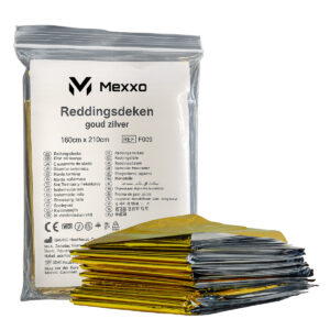 Mexxo Reddingsdeken opgevouwen